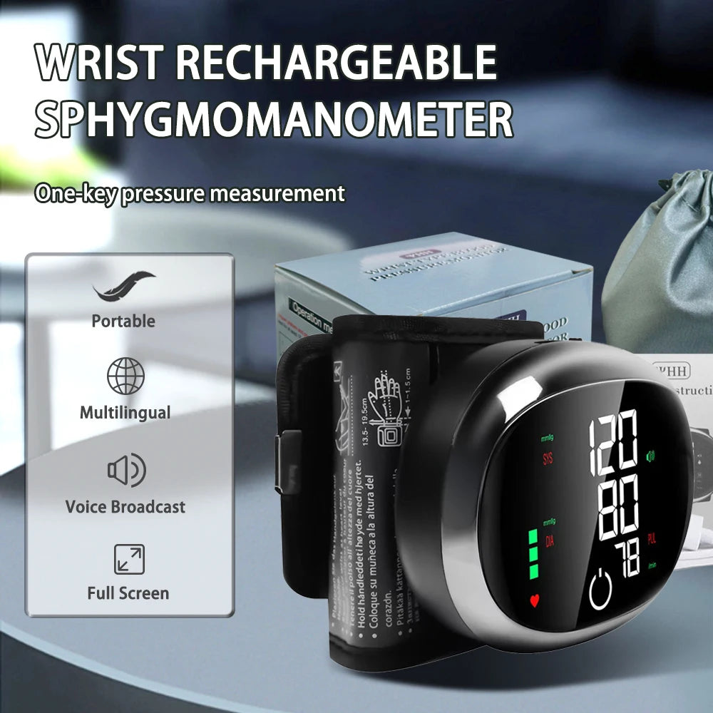 Smart Voice Wrist Health Monitor